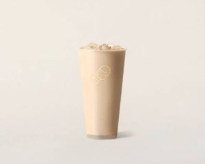 red blossom milk tea