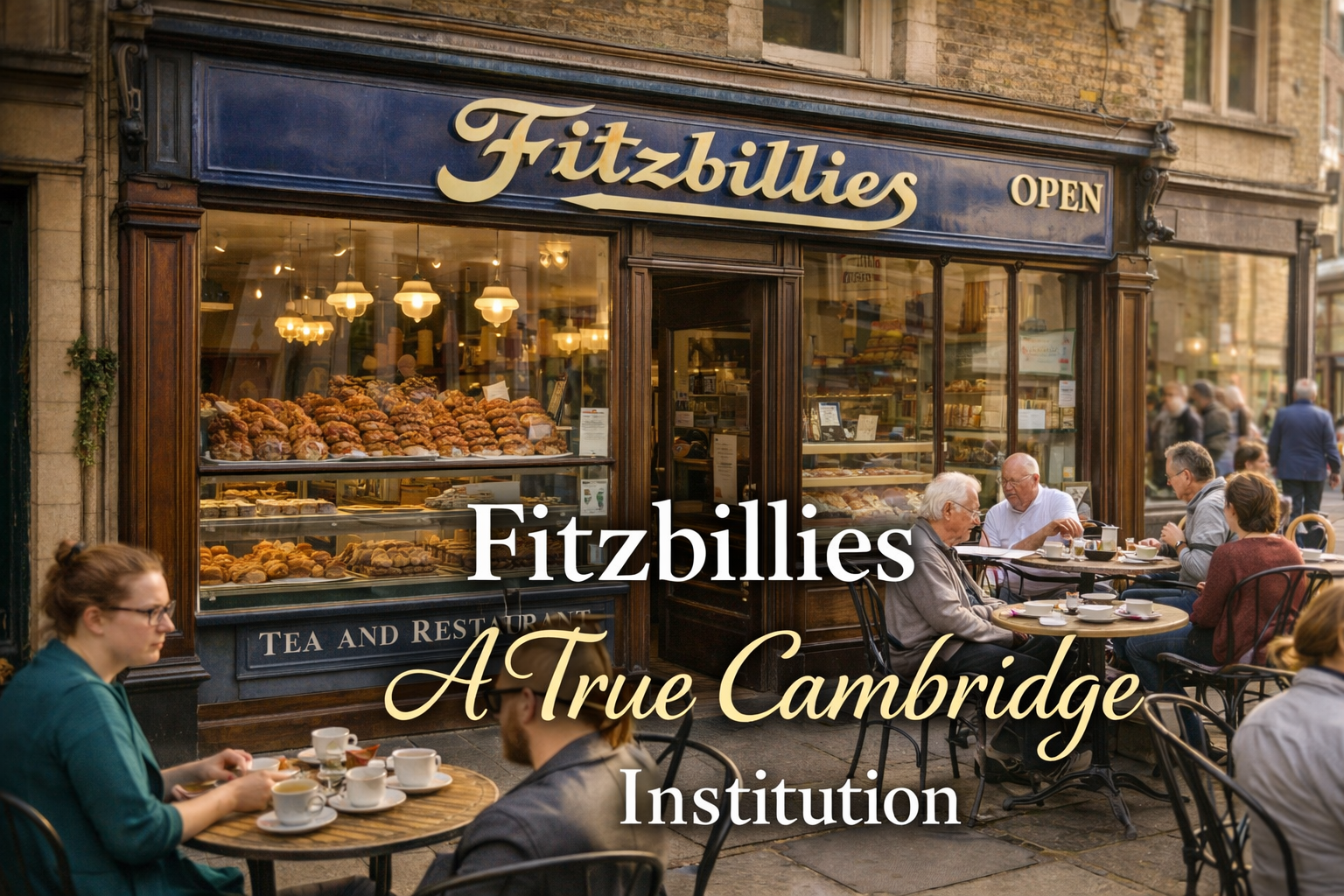 Fitzbillies – A True Cambridge Institution