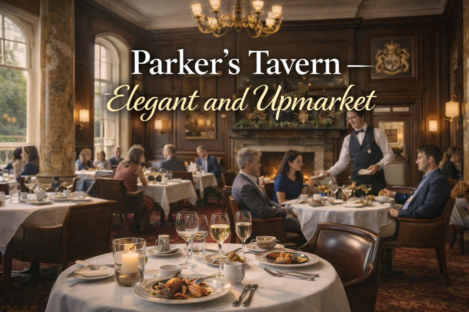Parker’s Tavern – Elegant and Upmarket