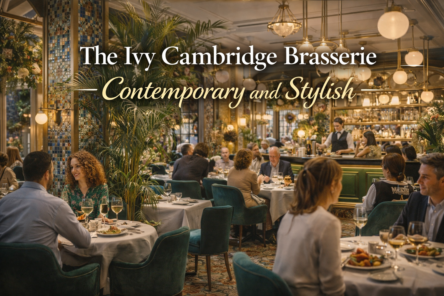 The Ivy Cambridge Brasserie – Contemporary and Stylish