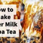 boba tea How To Make Tiger Milk Bubble Tea