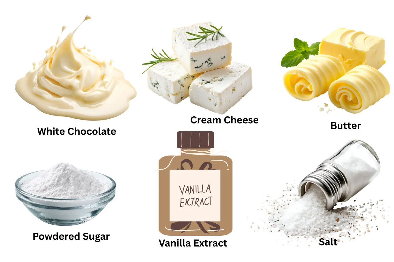 white chocolate cream white chocolate cream