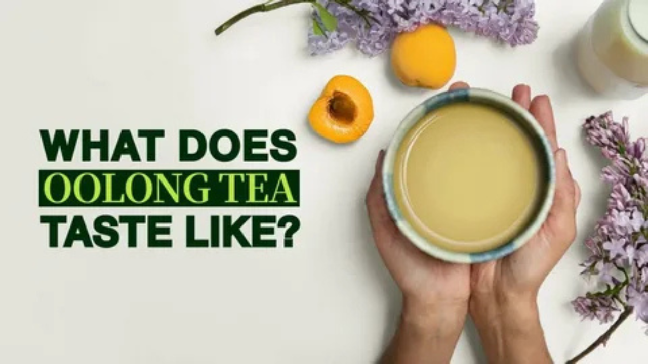 oolong tea what does oolong tea taste like