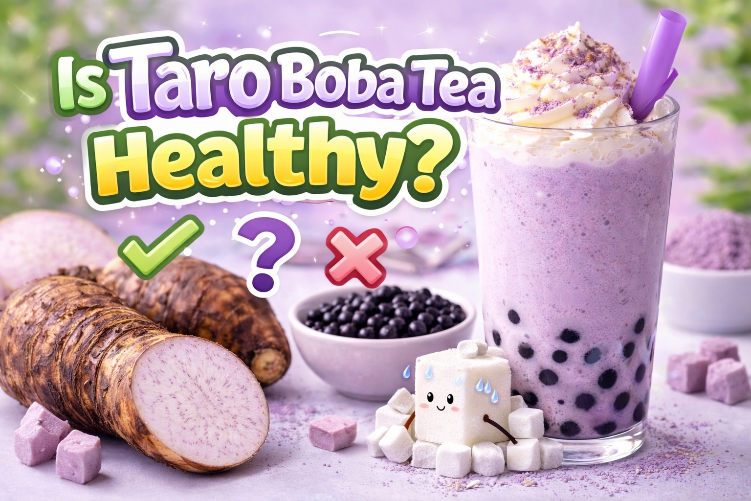 Is Taro Boba Tea Healthy?
