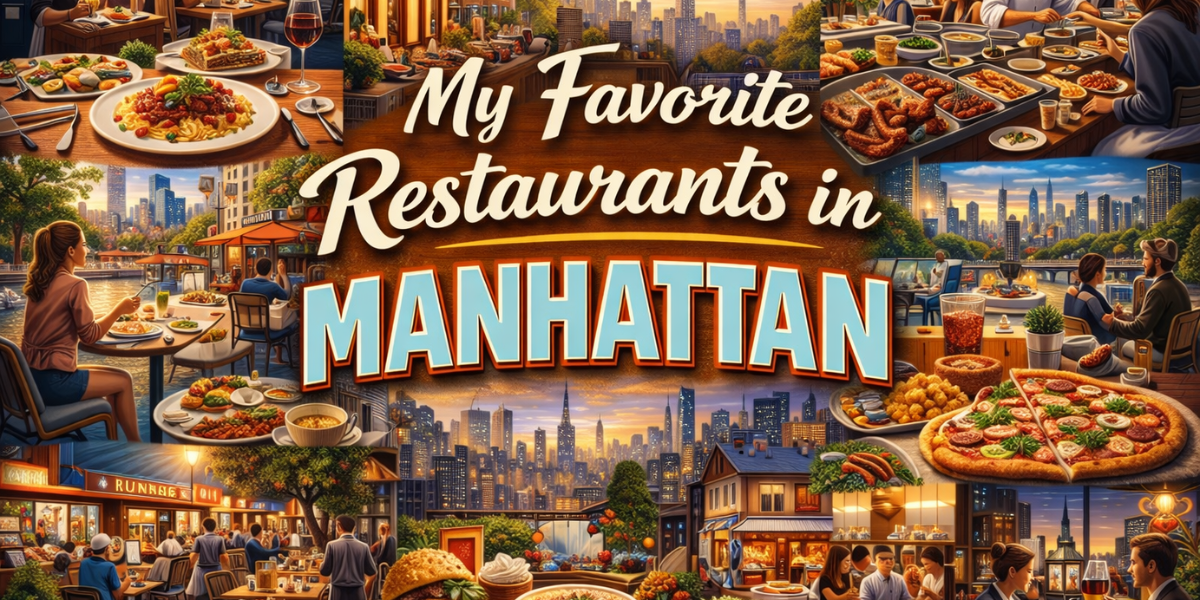 My Favorite Restaurants in Manhattan