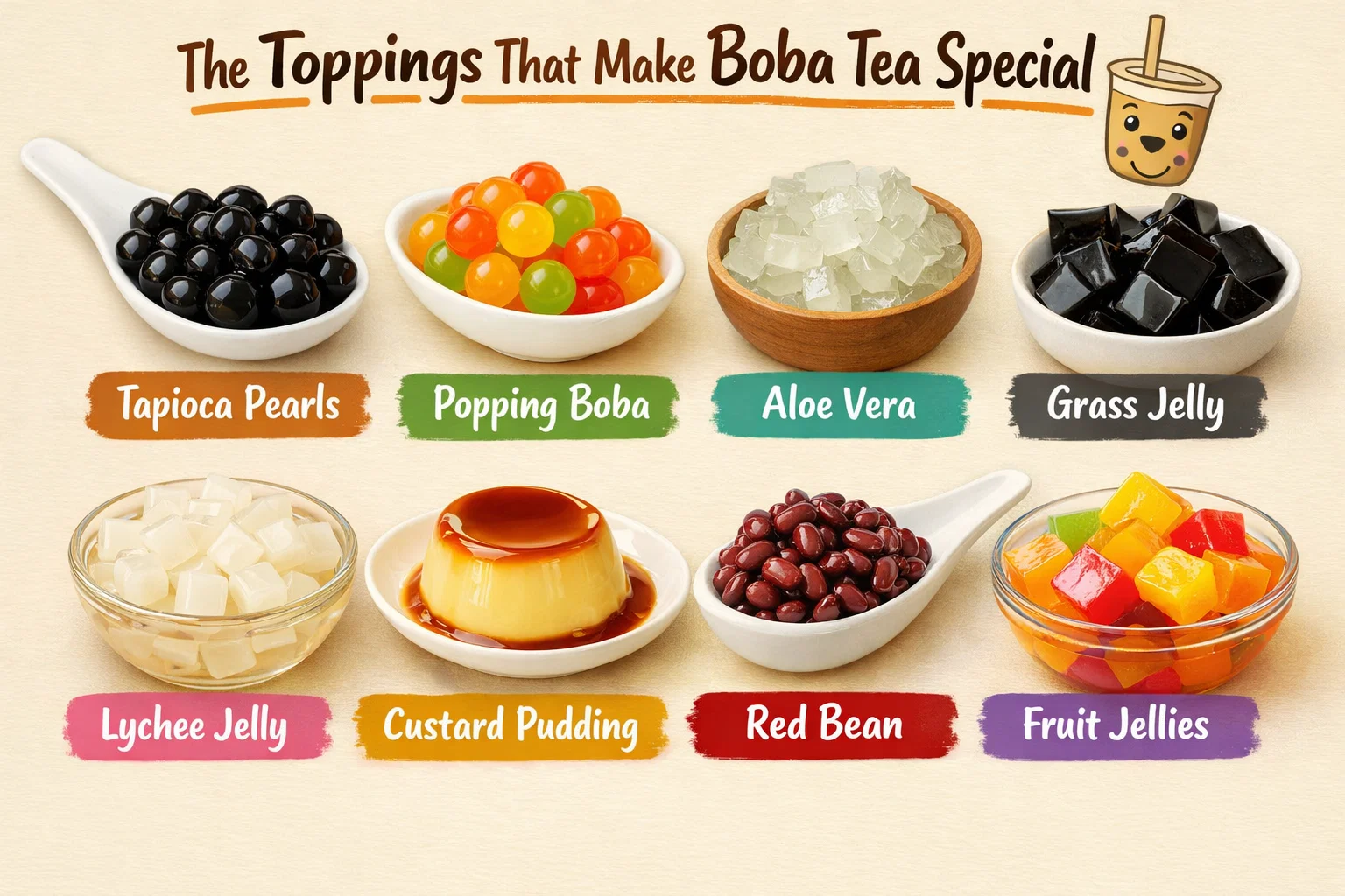 boba tea best boba tea topping