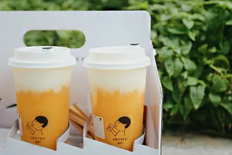 heytea Mango Boom Fruit Tea