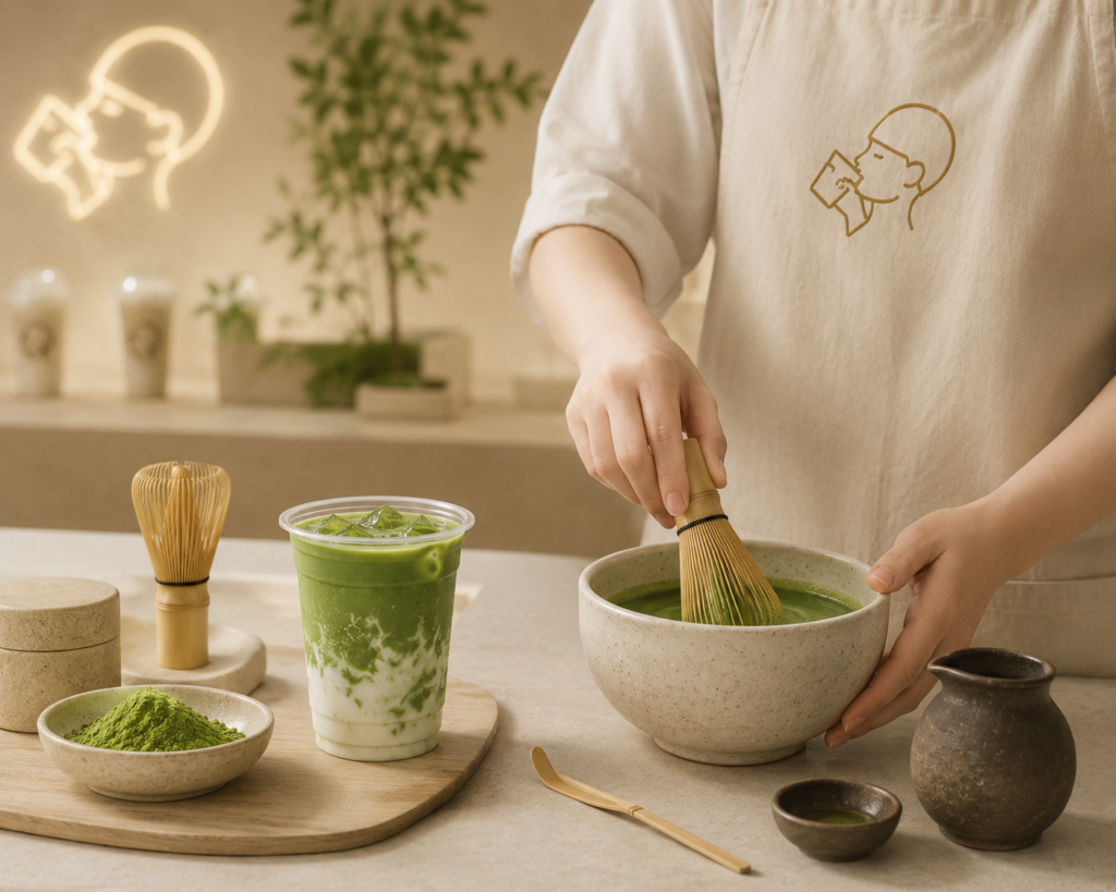heytea The Art of Making Matcha at HEYTEA