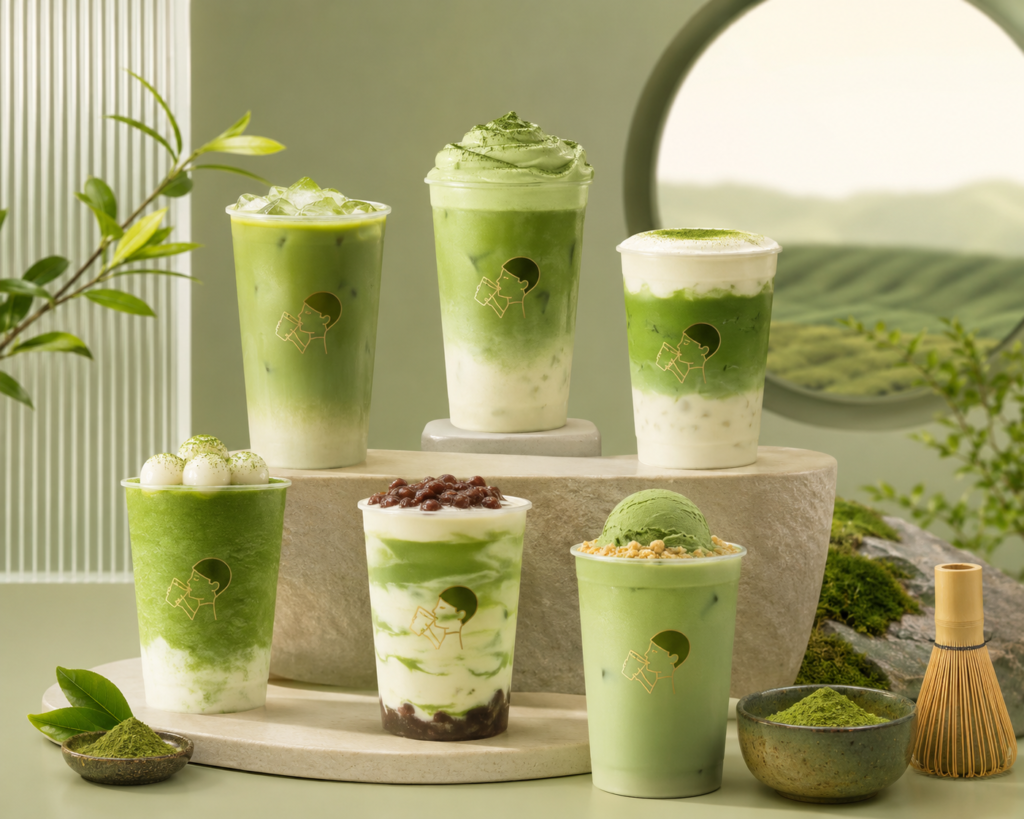The HEYTEA Matcha Menu!