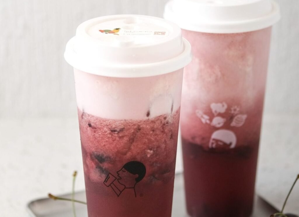 heytea Very Grape Cheese Tea