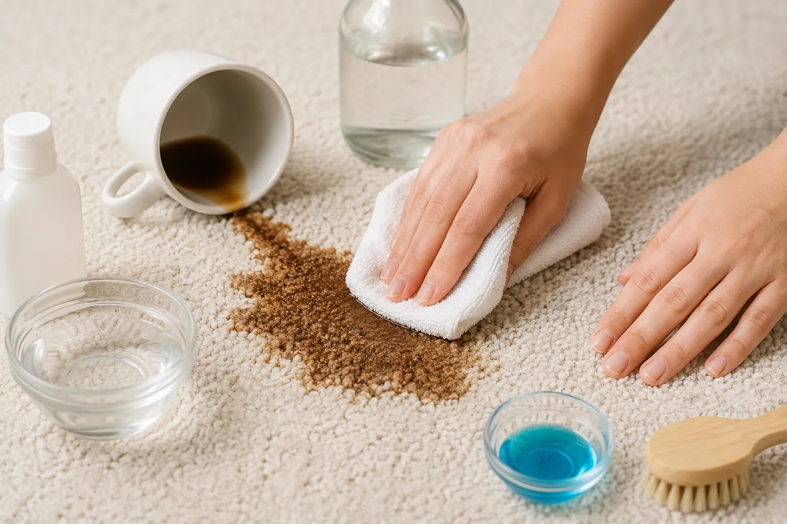 coffee How to Remove Coffee Stain from Carpet